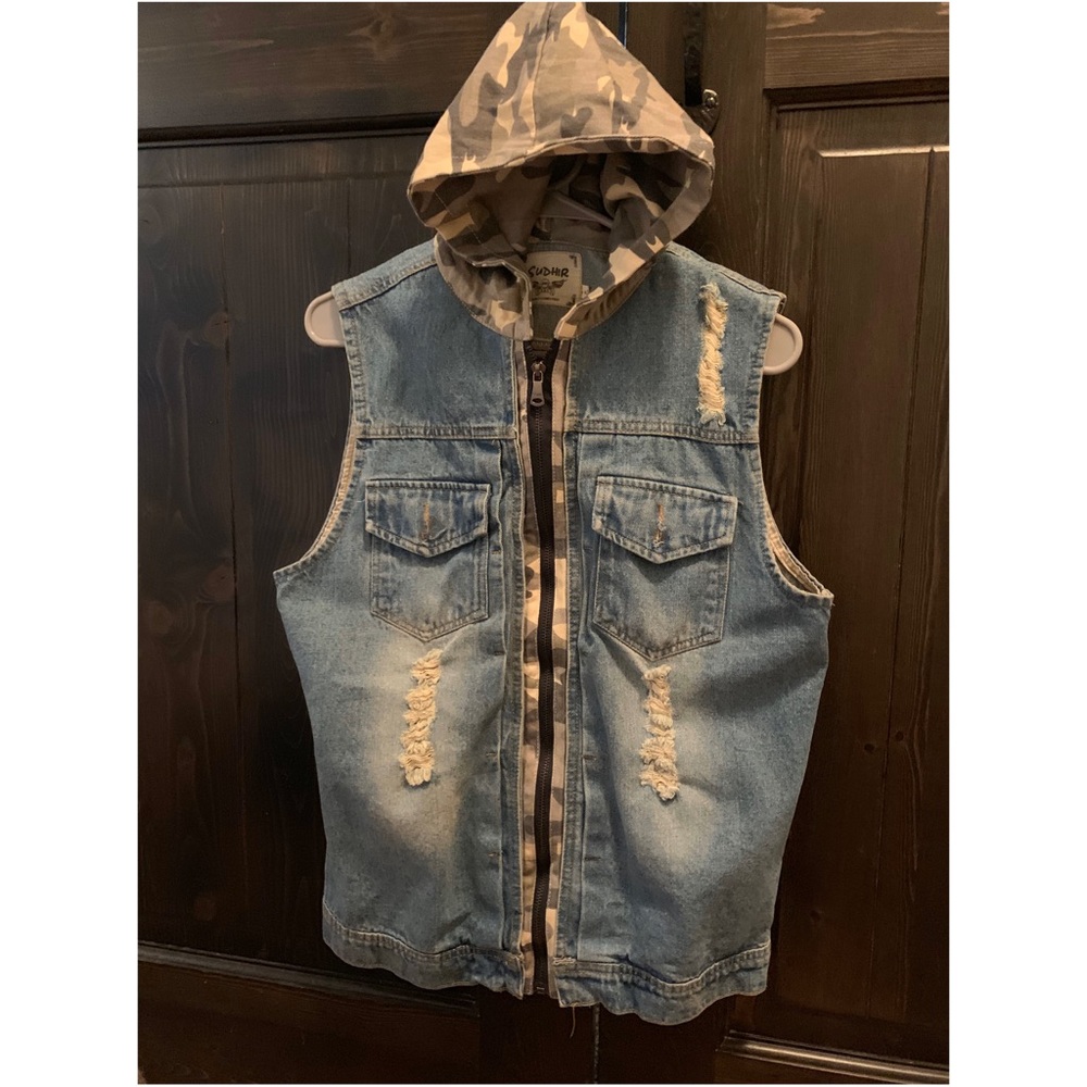 Jean Jacket Vest
